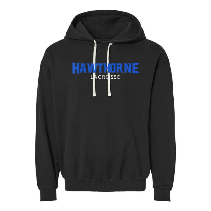 Hawthorne Lacrosse Class Of 2024 Garment-Dyed Fleece Hoodie