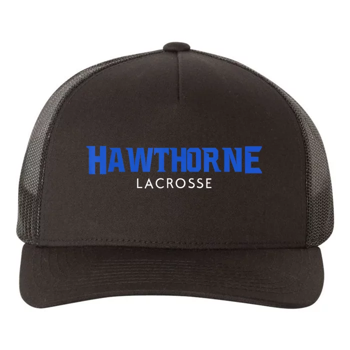 Hawthorne Lacrosse Class Of 2024 Yupoong Adult 5-Panel Trucker Hat