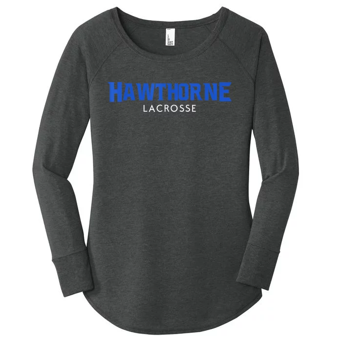 Hawthorne Lacrosse Class Of 2024 Women's Perfect Tri Tunic Long Sleeve Shirt