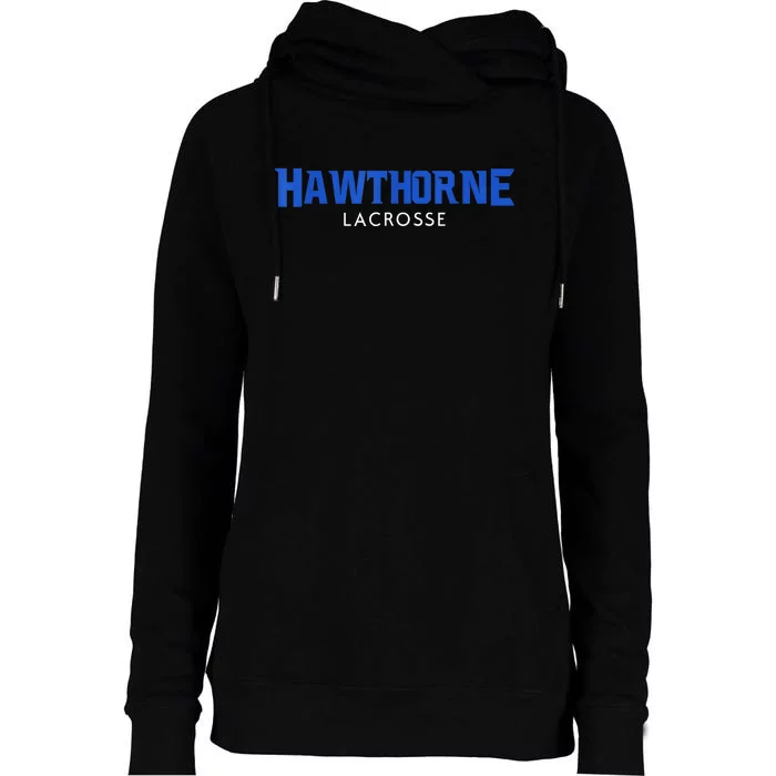 Hawthorne Lacrosse Class Of 2024 Womens Funnel Neck Pullover Hood