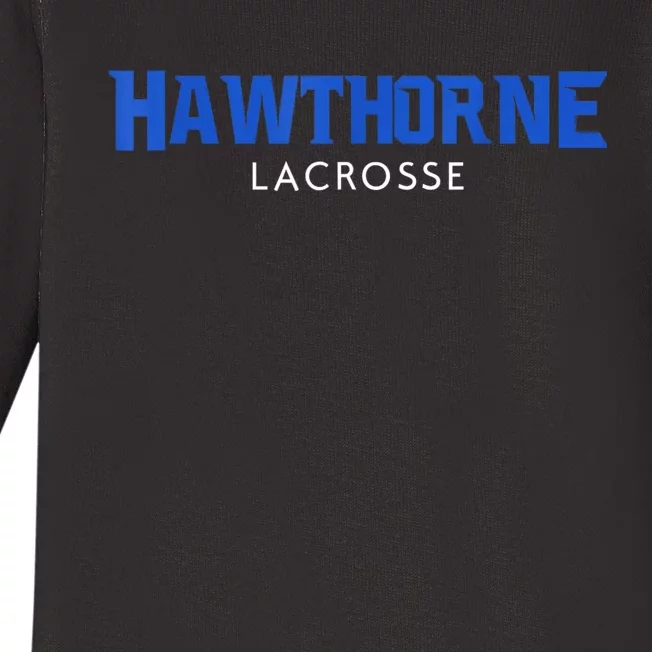 Hawthorne Lacrosse Class Of 2024 Baby Long Sleeve Bodysuit