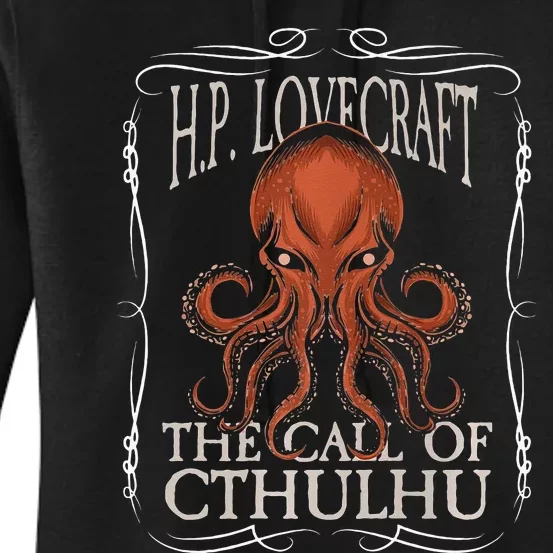 HP Lovecraft Call Of Cthulhu Ktulu Dark Academia Clothing Women's Pullover Hoodie