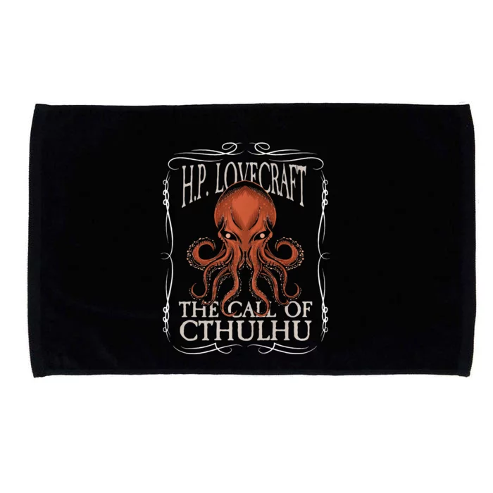 HP Lovecraft Call Of Cthulhu Ktulu Dark Academia Clothing Microfiber Hand Towel