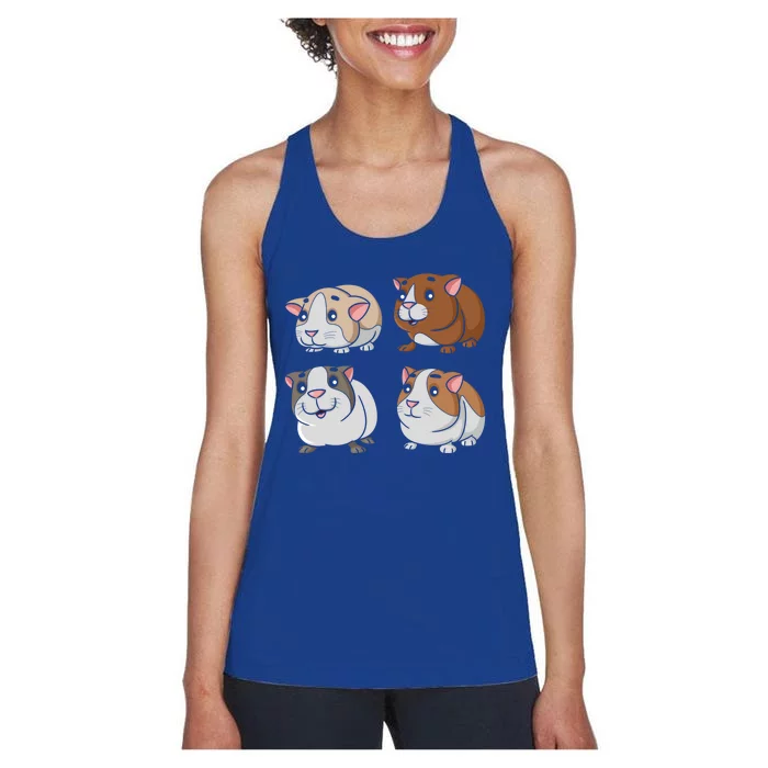 Hamsters Lovers Cute Hamsters For Hamsters Lovers Hamster Gift Women's Racerback Tank