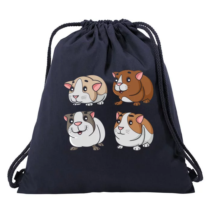 Hamsters Lovers Cute Hamsters For Hamsters Lovers Hamster Gift Drawstring Bag