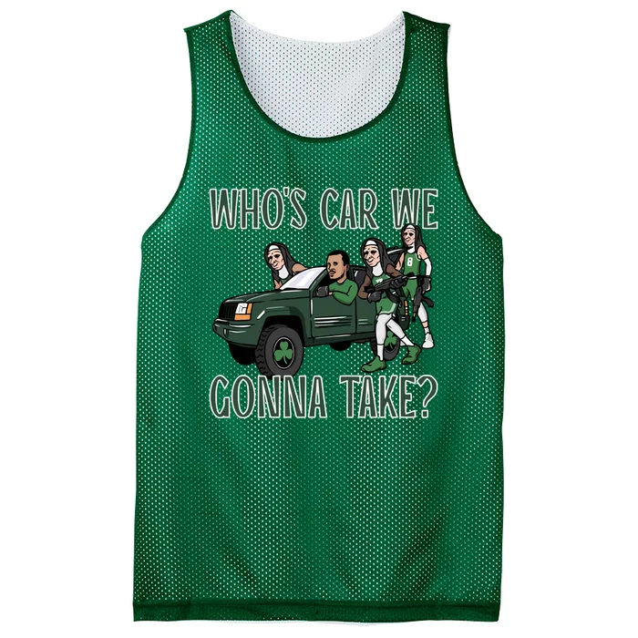 Hank Lockwood Celtics WhoS Car We Gonna Take Mesh Reversible Basketball Jersey Tank