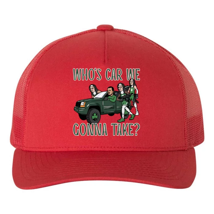 Hank Lockwood Celtics WhoS Car We Gonna Take Yupoong Adult 5-Panel Trucker Hat