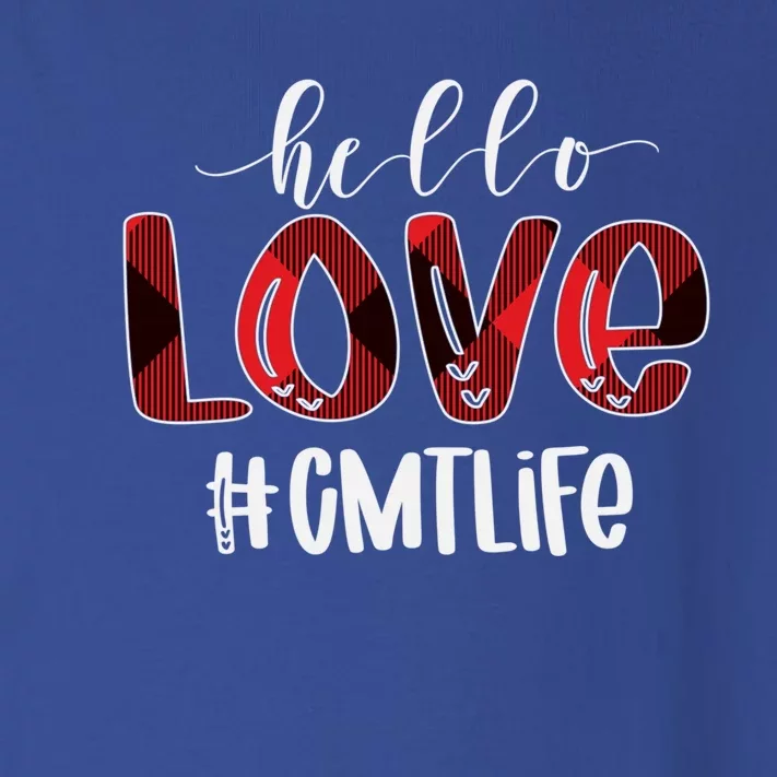 Hello Love Cmt Life Buffalo Awesome Valentines Gift Idea Cute Gift Toddler Long Sleeve Shirt