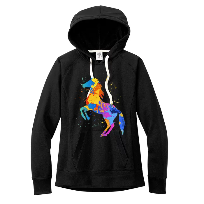 Horse Lover Clothing Women Horse Women's Fleece Hoodie