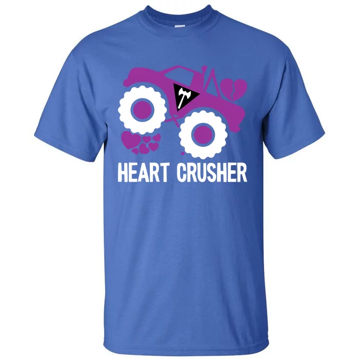 Heart Lesbian Crusher Lgbtgreat Giftq Cool Pride Flag Color Cute Gift Tall T-Shirt