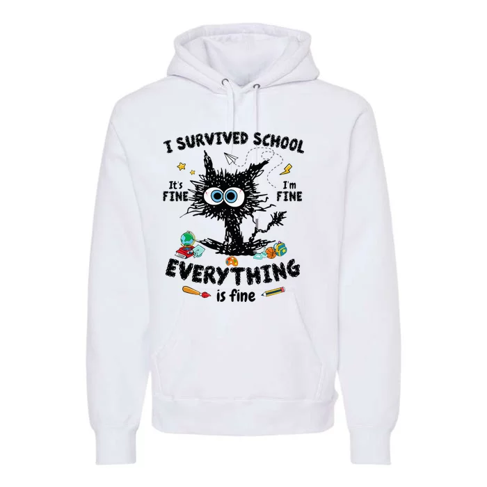 Happy Last Day Of School Teacher Student Graduation Premium Hoodie