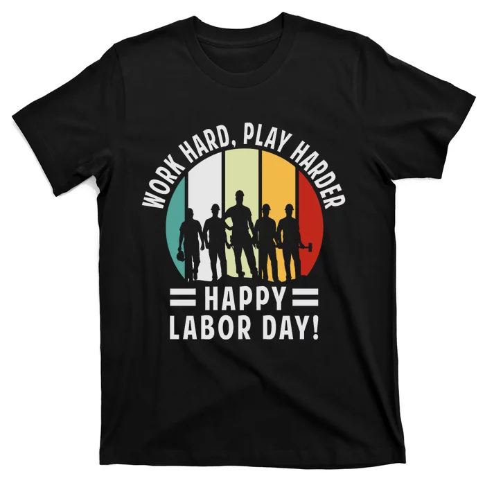 Happy Labor Day Celebration Graphic T-Shirt