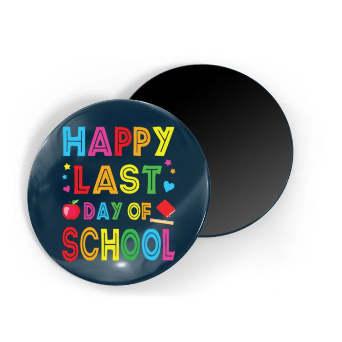 Happy Last Day Of School Teacher Student Graduation Magnet