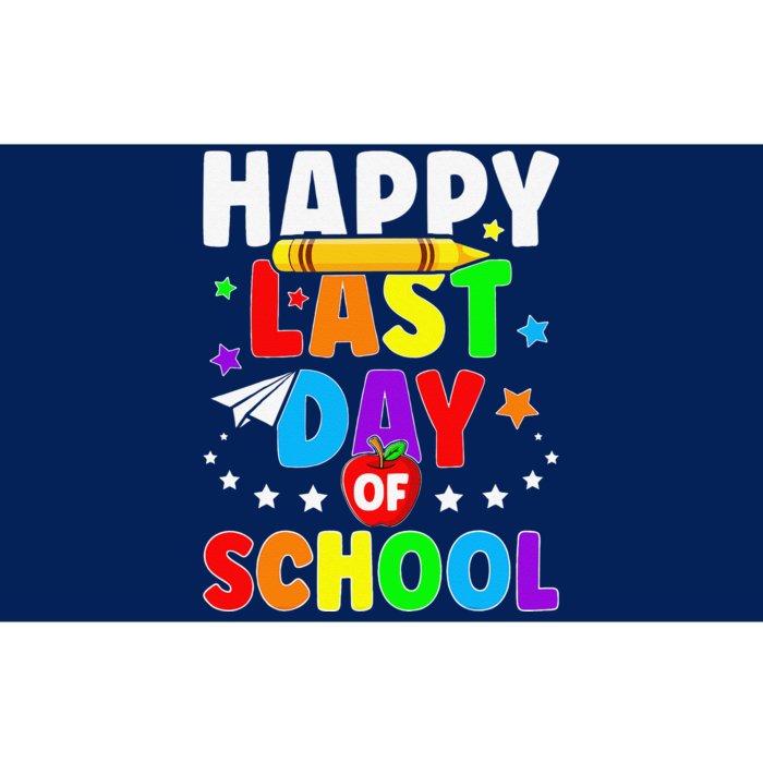 Happy Last Day Of School Graduation Teacher Students Bumper Sticker