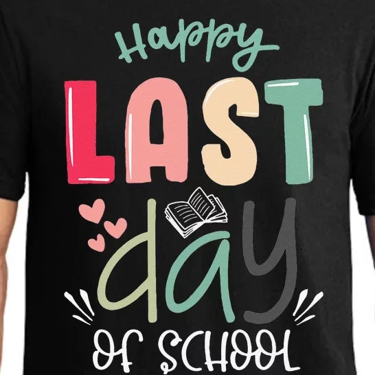 Happy Last Day Of School Graduation Teacher Studentss Pajama Set