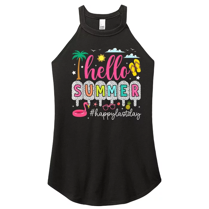 Happy Last Day Of School Teacher Women’s Perfect Tri Rocker Tank