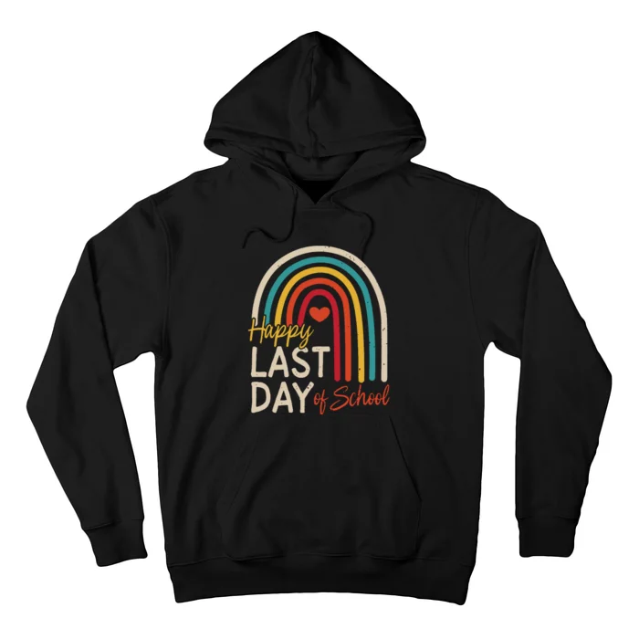 Happy Last Day Of School Teacher Student Graduation Hoodie