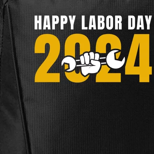 Happy Labor Day 2024 Celebration Graphic City Backpack