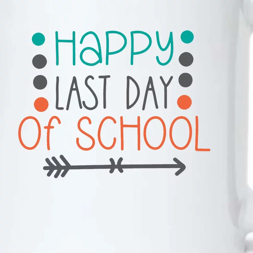 Happy Last Day Of School Graduation Gift Black Color Changing Mug