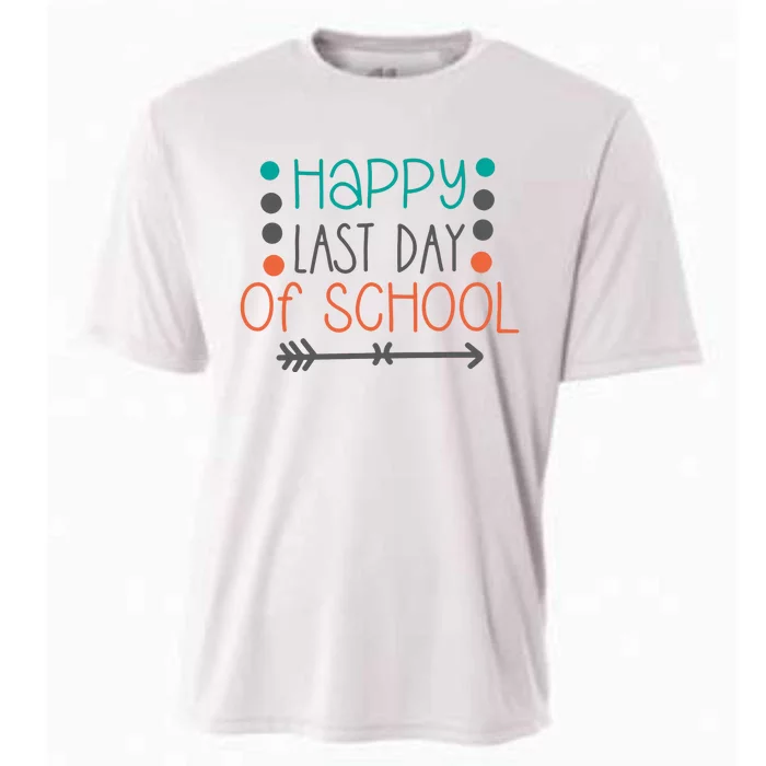 Happy Last Day Of School Graduation Gift Cooling Performance Crew T-Shirt