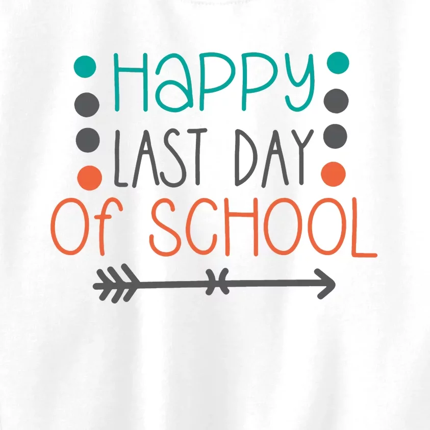 Happy Last Day Of School Graduation Gift Kids Sweatshirt