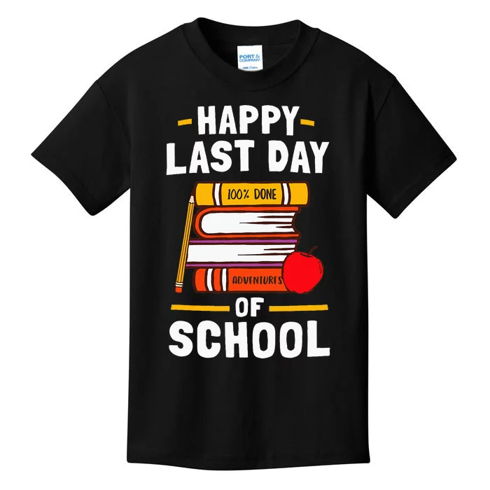 Happy Last Day Of School Teachers Students Kids T-Shirt