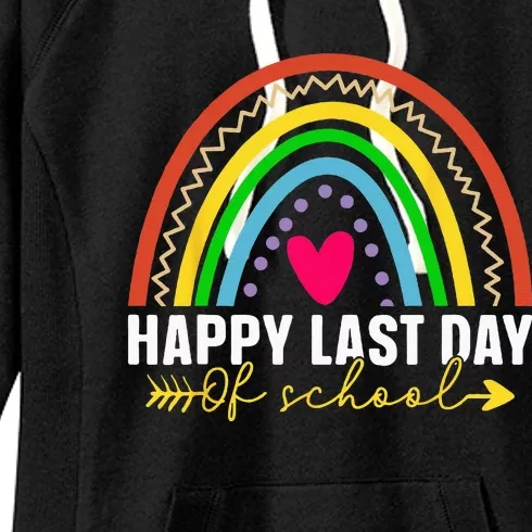 Happy Last Day Of School Hello Summer Teacher Student Women's Fleece Hoodie