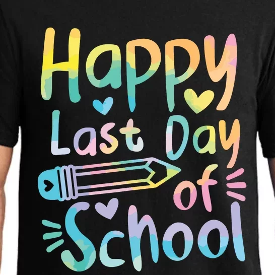 Happy Last Day Of School Students Women Funny Summer Beak Pajama Set