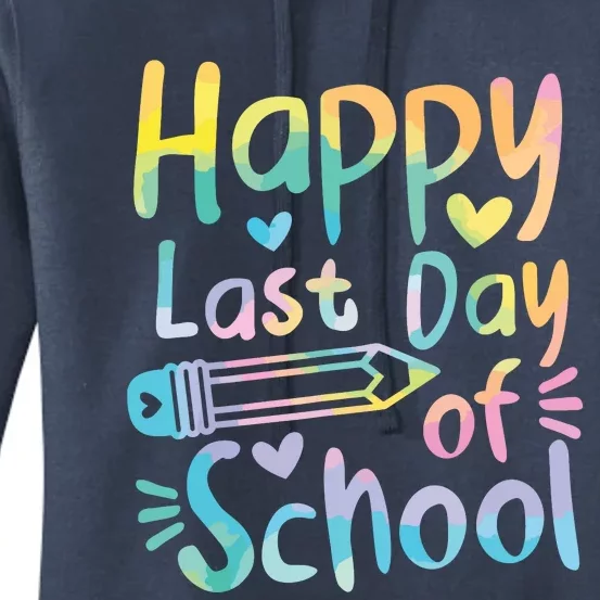 Happy Last Day Of School Students Women Funny Summer Beak Women's Pullover Hoodie