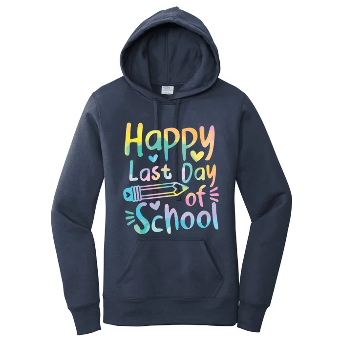 Happy Last Day Of School Students Women Funny Summer Beak Women's Pullover Hoodie