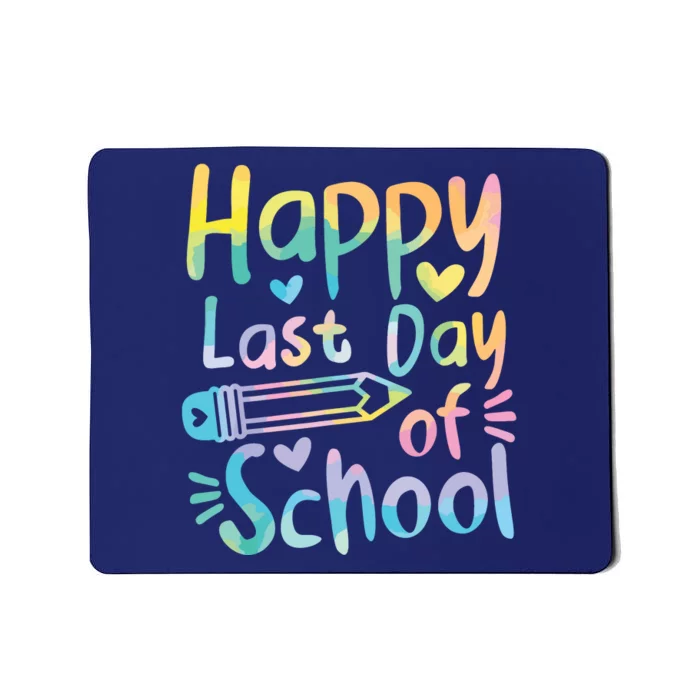 Happy Last Day Of School Students Women Funny Summer Beak Mousepad