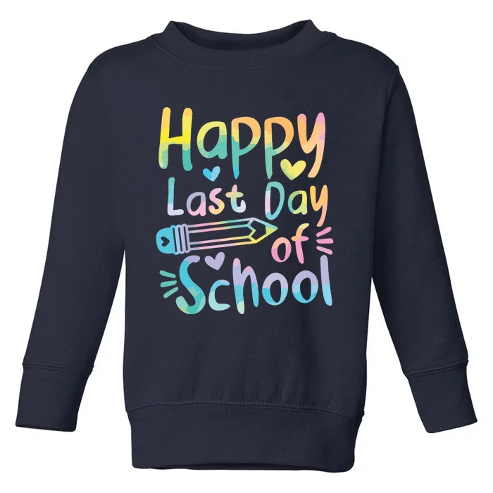 Happy Last Day Of School Students Women Funny Summer Beak Toddler Sweatshirt