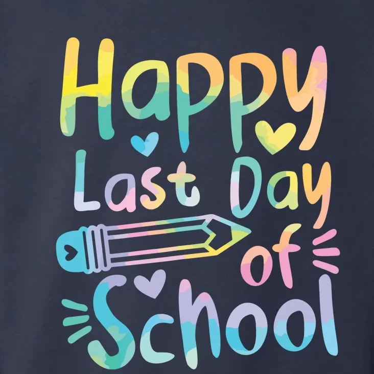 Happy Last Day Of School Students Women Funny Summer Beak Toddler Hoodie