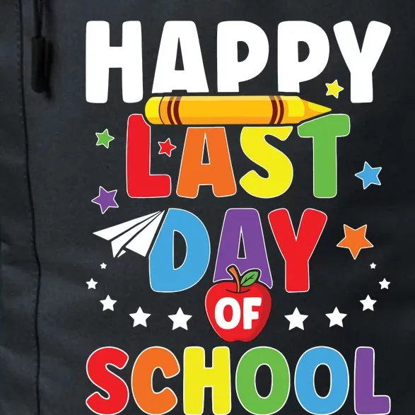 Happy Last Day Of School Graduation Teacher Students Daily Commute Backpack