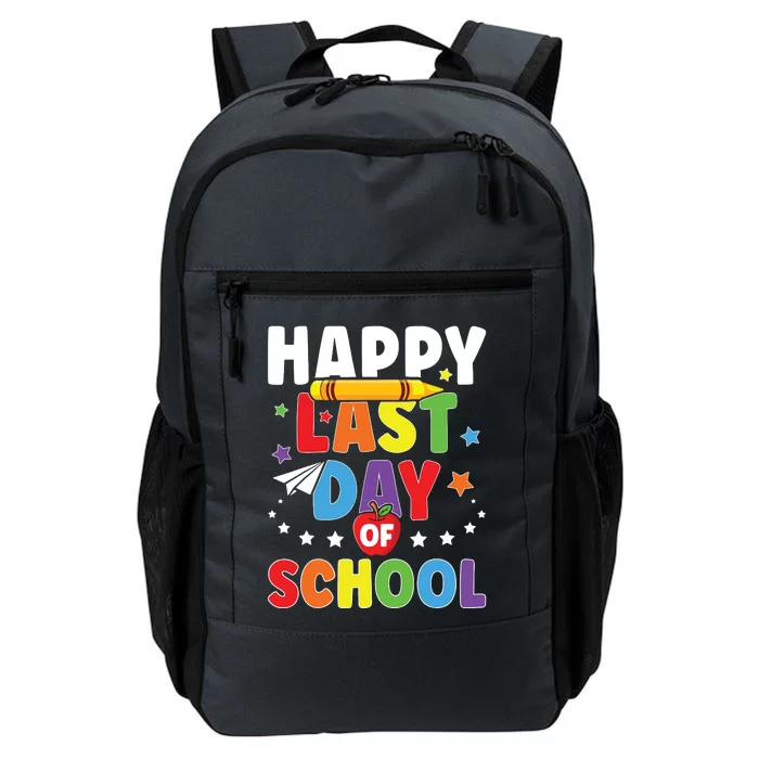 Happy Last Day Of School Graduation Teacher Students Daily Commute Backpack