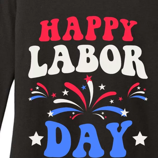 Happy Labor Day Womens CVC Long Sleeve Shirt