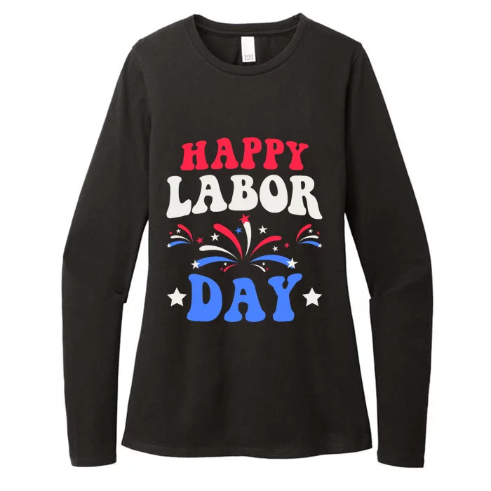 Happy Labor Day Womens CVC Long Sleeve Shirt