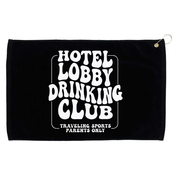 Hotel Lobby Drinking Club Traveling Tournament Grommeted Golf Towel