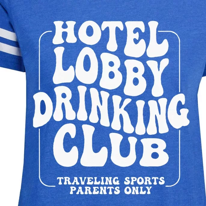 Hotel Lobby Drinking Club Traveling Tournament Enza Ladies Jersey Football T-Shirt