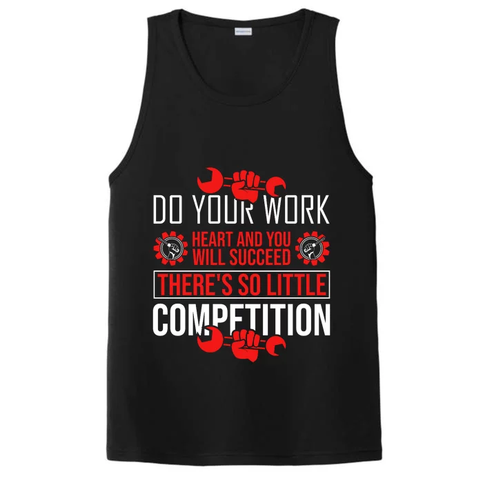 Happy Labor Day 2024 Motivational Quote Performance Tank