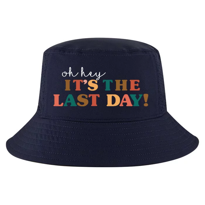 Happy Last Day Of School Tee For Teachers Student Cool Comfort Performance Bucket Hat