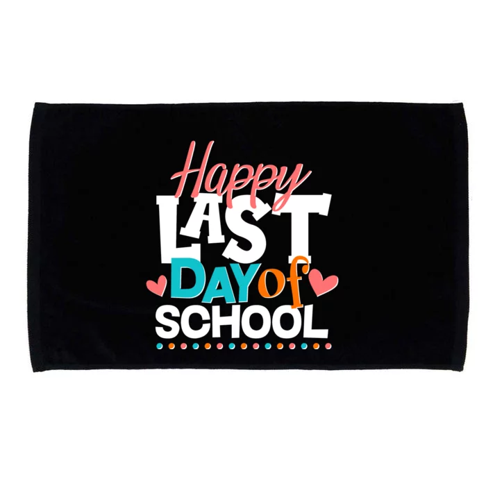 Happy Last Day Of School Microfiber Hand Towel