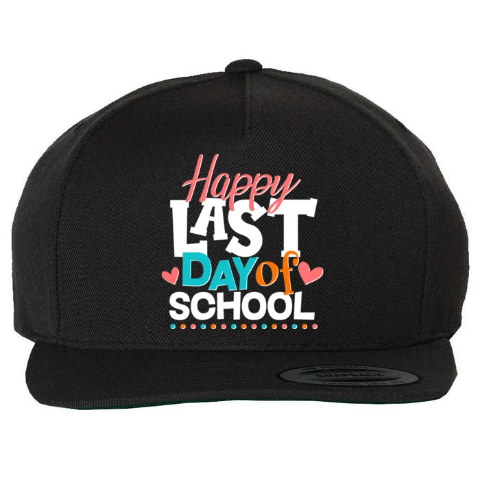 Happy Last Day Of School Wool Snapback Cap