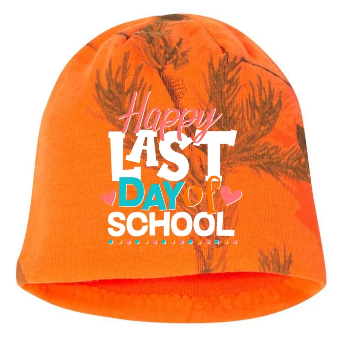 Happy Last Day Of School Kati - Camo Knit Beanie