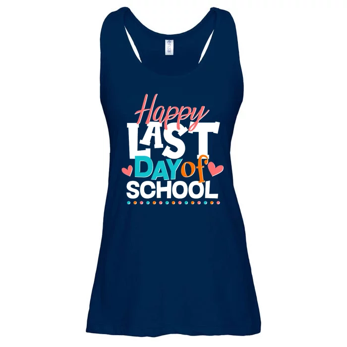 Happy Last Day Of School Ladies Essential Flowy Tank