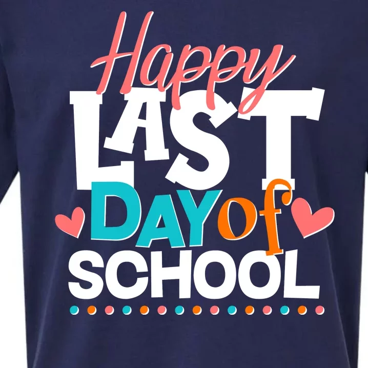 Happy Last Day Of School Sueded Cloud Jersey T-Shirt