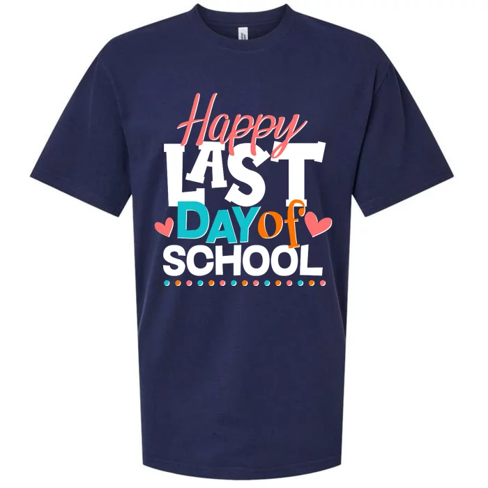 Happy Last Day Of School Sueded Cloud Jersey T-Shirt