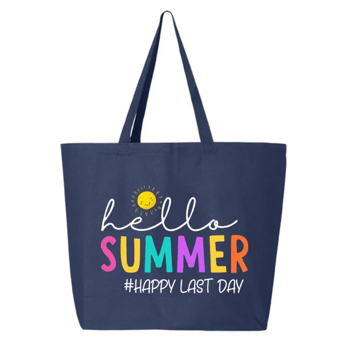 Happy Last Day Of School Teacher Student 25L Jumbo Tote