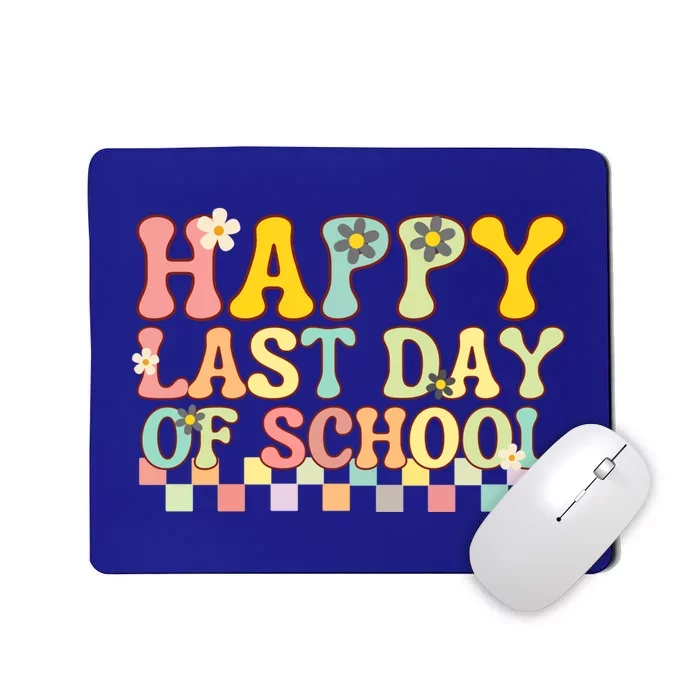 Happy Last Day Of School Teacher Grad Hello Summer Gift Mousepad