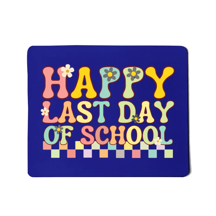 Happy Last Day Of School Teacher Grad Hello Summer Gift Mousepad